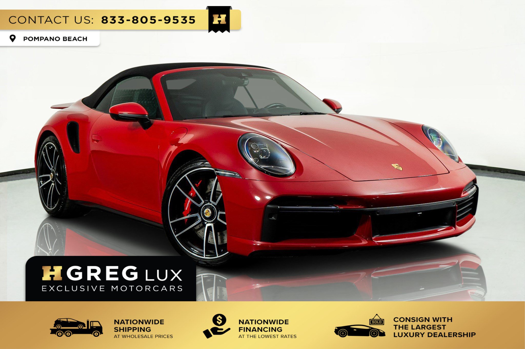 Used 2024 Porsche 911 Turbo AWD/4WD image 1