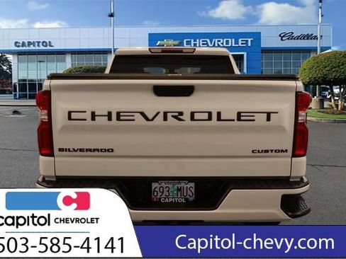 Used 2021 Chevrolet Silverado 1500 Custom w/ Safety Confidence Package AWD/4WD image 4