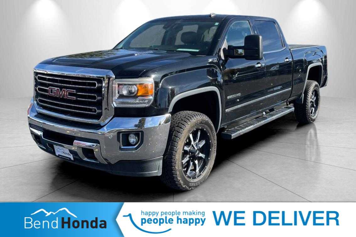 Used 2015 GMC Sierra 2500 SLT w/ Duramax Plus Package AWD/4WD image 1
