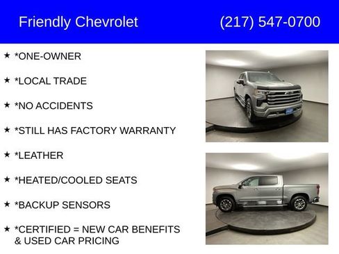 Used 2025 Chevrolet Silverado 1500 High Country w/ Technology Package AWD/4WD image 12