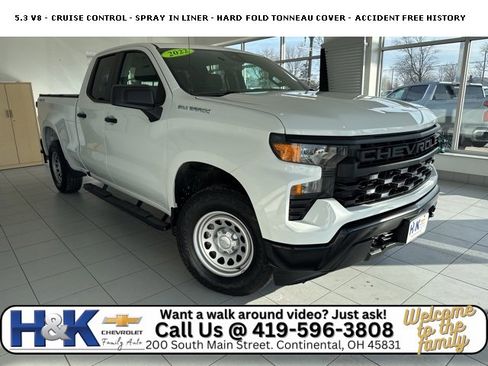 Used 2022 Chevrolet Silverado 1500 W/T w/ WT Value Package image 1