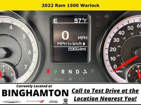 Used 2022 RAM 1500 Warlock w/ Warlock Decor Package AWD/4WD image 12