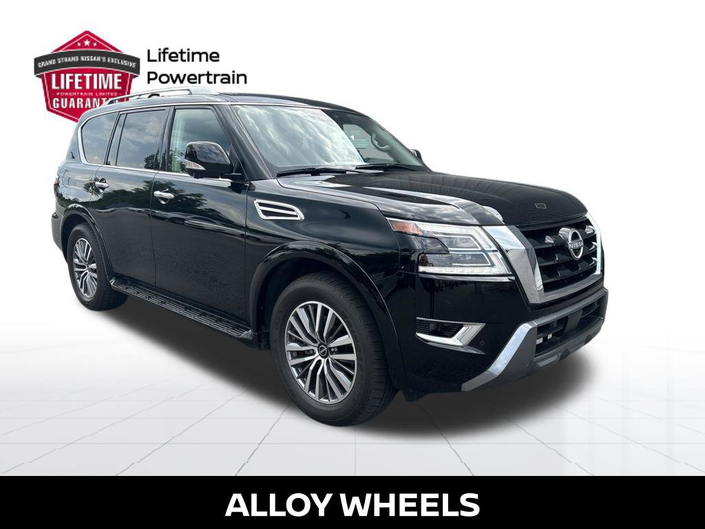 Certified 2024 Nissan Armada SL w/ Captain's Chairs Package RWD image 8