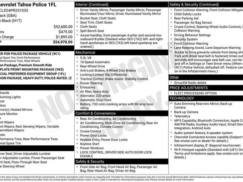 Used 2023 Chevrolet Tahoe 2WD image 6