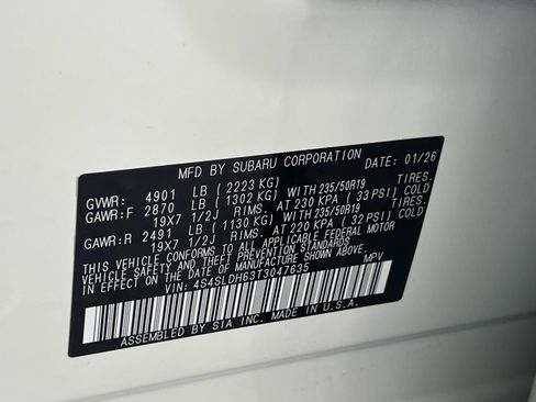 New 2026 Subaru Forester Sport w/ Sport Plus Package AWD/4WD image 26