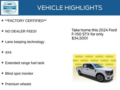Certified 2024 Ford F150 STX RWD image 12
