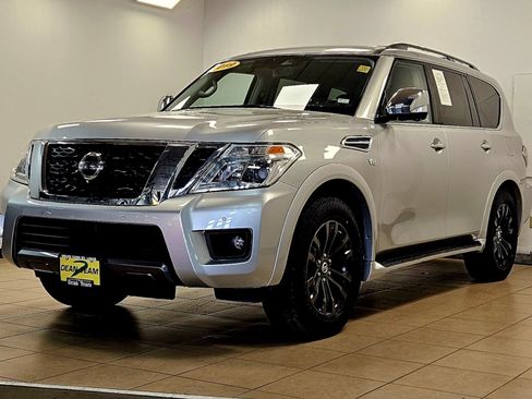 Used 2019 Nissan Armada Platinum w/ Captain's Chairs Package image 2