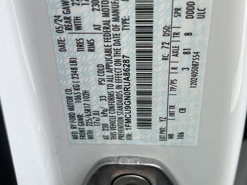 Used 2024 Ford Escape Active image 36