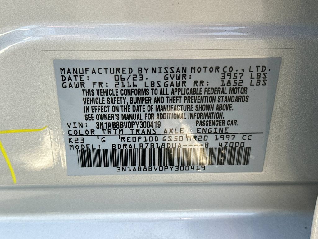 Used 2023 Nissan Sentra S FWD image 32