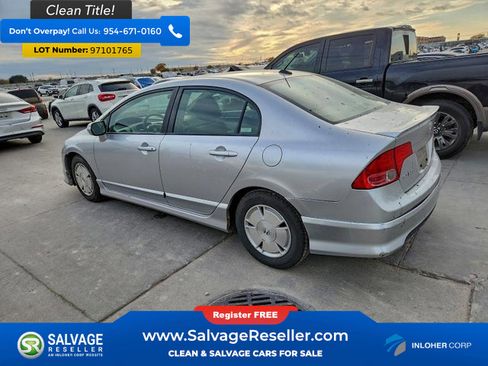 Used 2008 Honda Civic Hybrid Sedan image 3