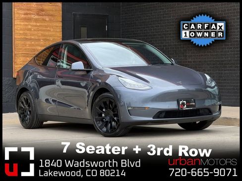 Used 2021 Tesla Model Y Long Range AWD/4WD image 1