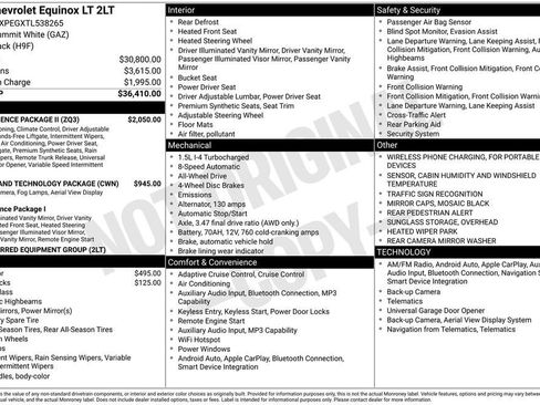 New 2026 Chevrolet Equinox LT w/ Convenience Package II AWD/4WD image 11