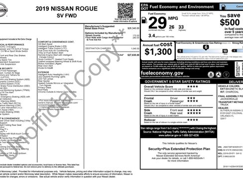 Used 2019 Nissan Rogue SV image 4
