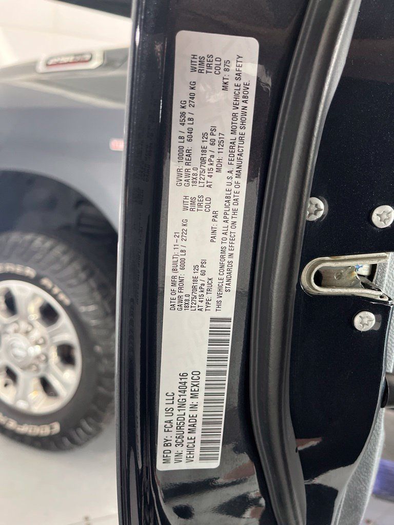 Used 2022 RAM 2500 Big Horn w/ Level B Equipment Group AWD/4WD image 88
