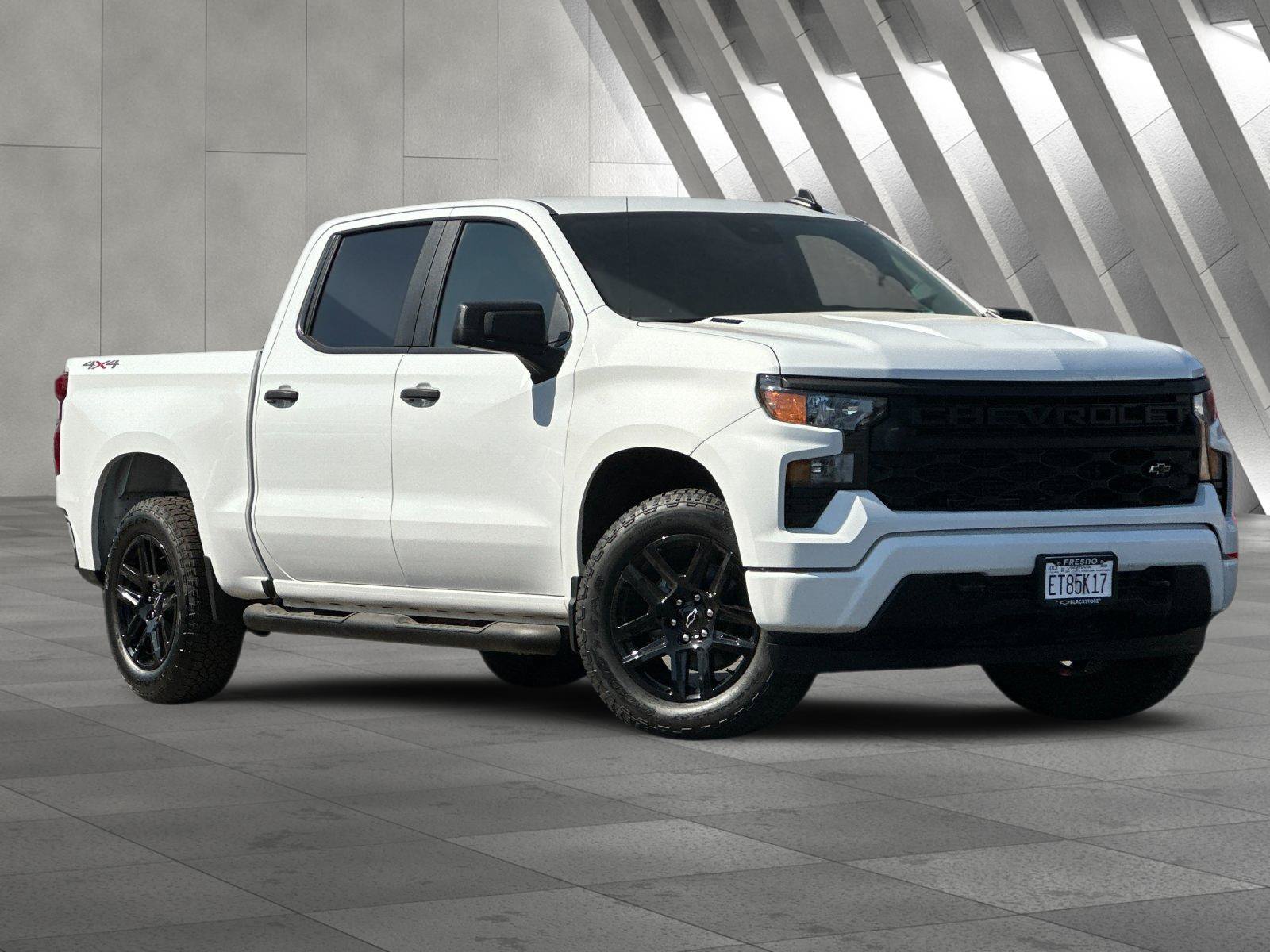 Used 2026 Chevrolet Silverado 1500 Custom w/ Turbomax Blackout Package AWD/4WD image 1