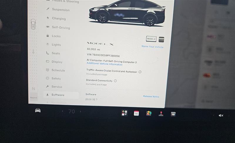 Used 2023 Tesla Model X AWD/4WD image 3