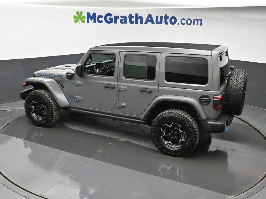 Used 2022 Jeep Wrangler Unlimited Rubicon 4xe w/ Steel Bumper Group AWD/4WD image 23