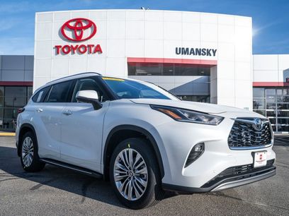 New 2026 Toyota Highlander Platinum