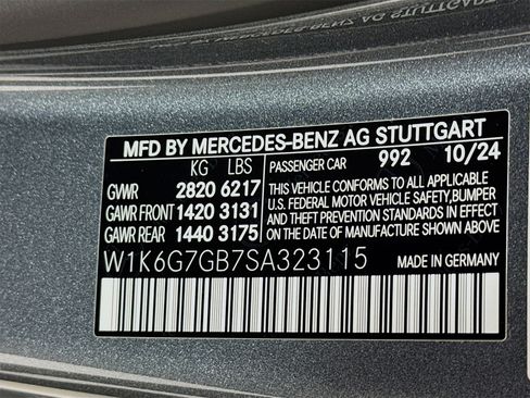 Used 2025 Mercedes-Benz S 580 4MATIC Sedan image 35