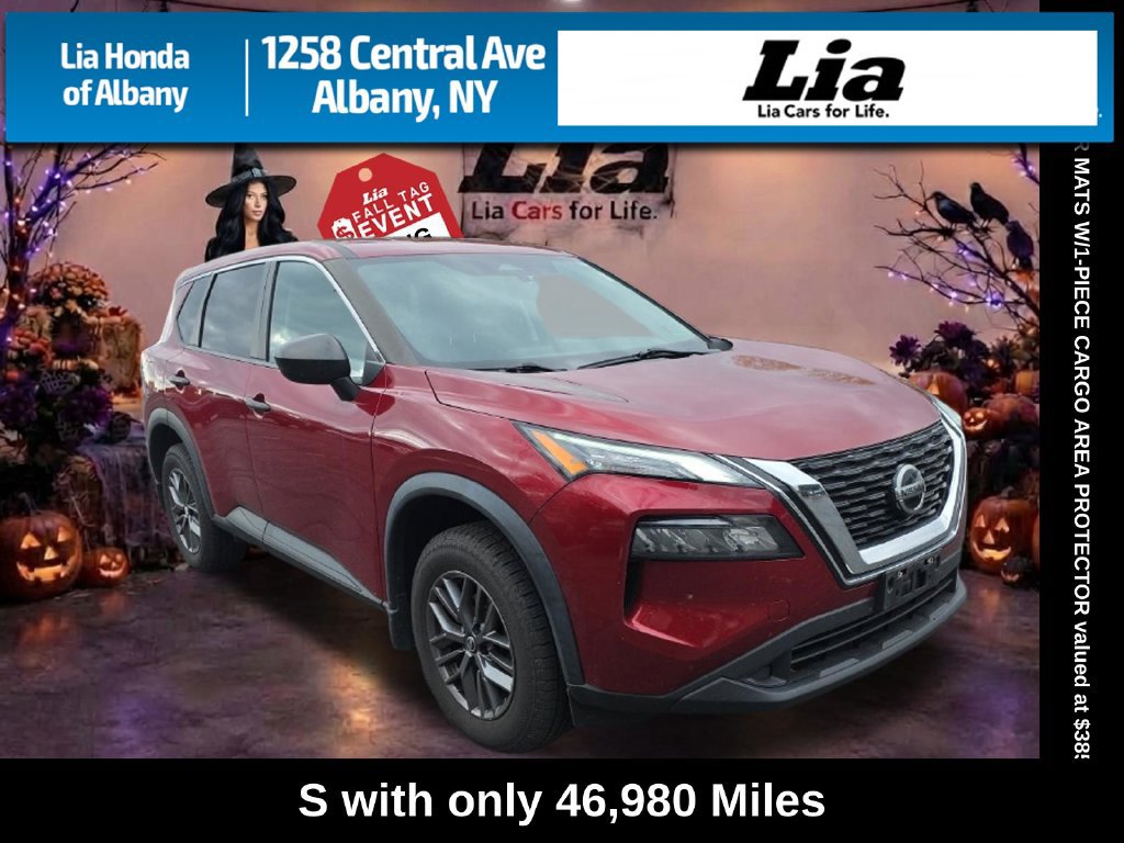 Used 2021 Nissan Rogue S AWD/4WD image 1
