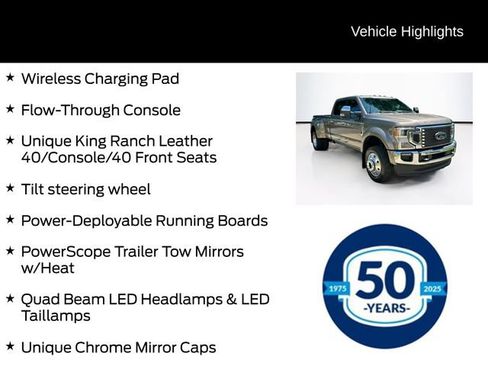 Certified 2022 Ford F450 King Ranch w/ King Ranch Ultimate Package AWD/4WD image 26