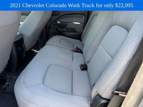 Used 2021 Chevrolet Colorado W/T w/ WT Convenience Package RWD image 14