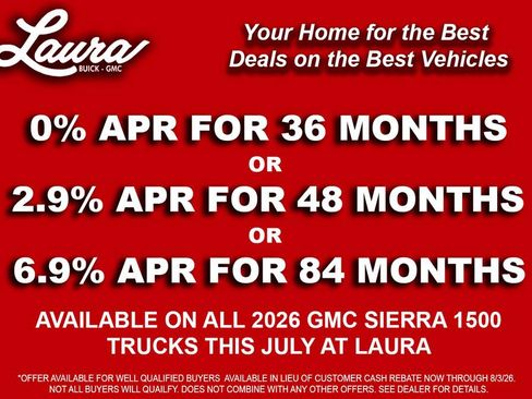 New 2026 GMC Sierra 1500 SLT w/ SLT Premium Package AWD/4WD image 6
