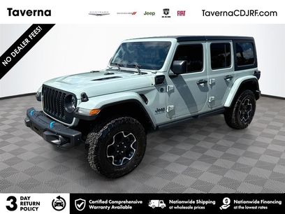 Certified 2023 Jeep Wrangler Unlimited Rubicon 4xe w/ Steel Bumper Group