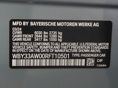 Used 2024 BMW i4 M50 AWD/4WD image 78