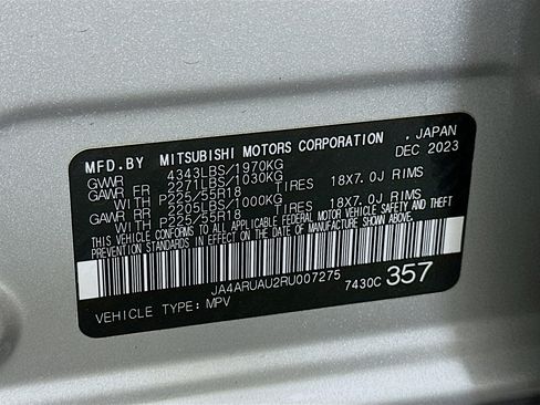 Used 2024 Mitsubishi Outlander Sport SE image 12