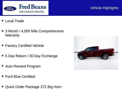 Used 2022 RAM 1500 Big Horn AWD/4WD image 7