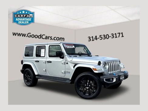 Certified 2023 Jeep Wrangler Sahara w/ Cold Weather Group image 1