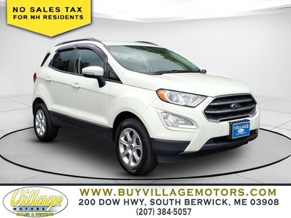 Used 2019 Ford EcoSport SE