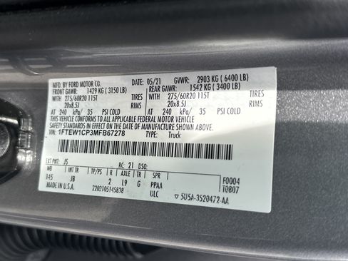Used 2021 Ford F150 XL w/ STX Appearance Package RWD image 33