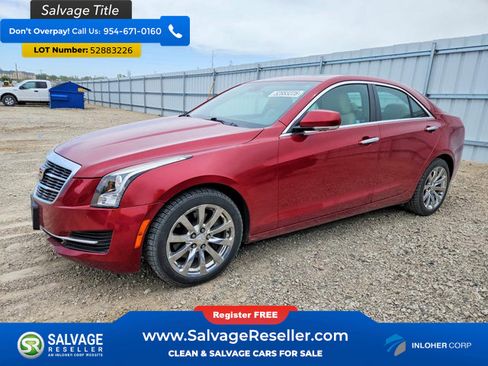 Used 2017 Cadillac ATS Luxury w/ Safety and Security Package AWD/4WD image 1