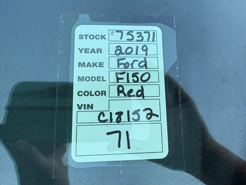 Used 2019 Ford F150 XLT w/ Equipment Group 302A Luxury AWD/4WD image 37