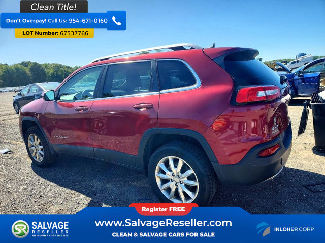 Used 2016 Jeep Cherokee Limited AWD/4WD image 3