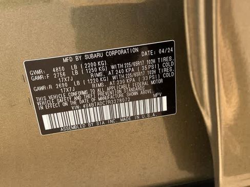 Used 2024 Subaru Outback Premium AWD/4WD image 22