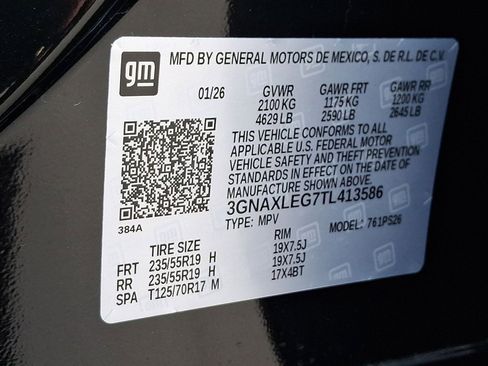 New 2026 Chevrolet Equinox RS w/ Convenience Package III FWD image 18
