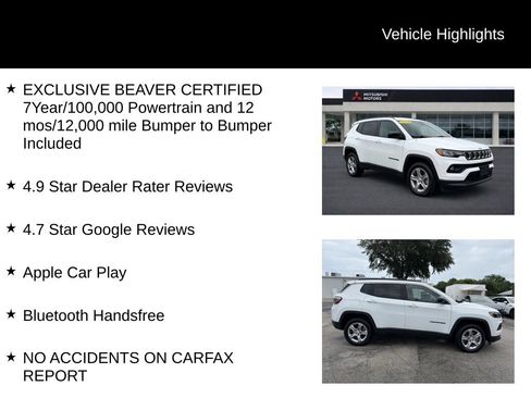 Used 2024 Jeep Compass Latitude AWD/4WD image 5