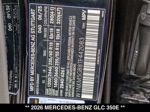 Certified 2026 Mercedes-Benz GLC 350e 4MATIC image 30