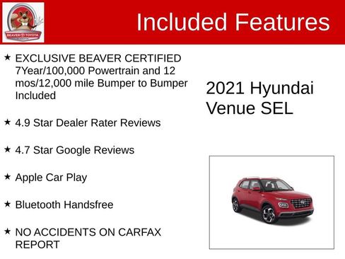 Used 2021 Hyundai Venue SEL FWD image 4