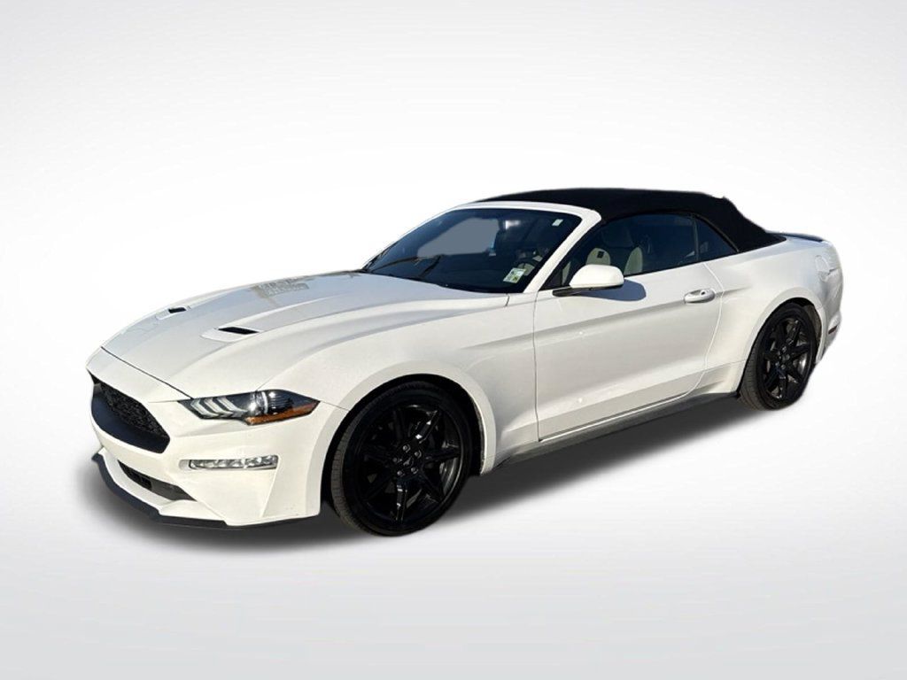 Used 2019 Ford Mustang Convertible w/ Black Accent Package RWD image 2