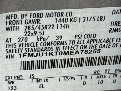 Used 2021 Ford Expedition Limited RWD image 36