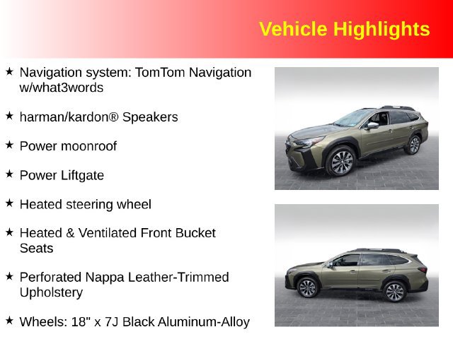 Used 2024 Subaru Outback Touring AWD/4WD image 3
