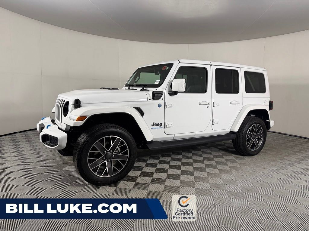Certified 2023 Jeep Wrangler Unlimited Sahara AWD/4WD image 1