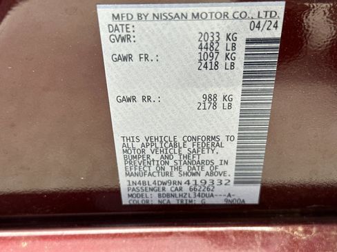 Used 2024 Nissan Altima 2.5 SV AWD/4WD image 26