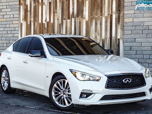 Used 2020 INFINITI Q50 Luxe w/ Essential Package (3.0T Luxe) image 8