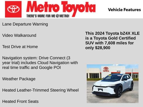 Certified 2024 Toyota bZ4X AWD w/ Weather Package image 21