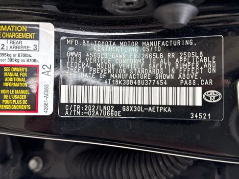 Used 2011 Toyota Avalon Limited FWD image 34